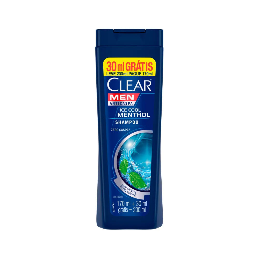Shampoo Clear Men 170ml