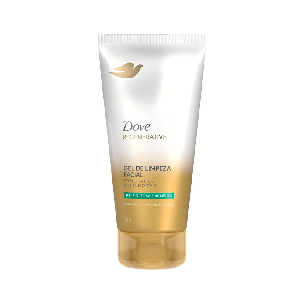 Gel de Limpeza Facial Dove Regenerative Efeito Matte & Antioleosidade 150ml