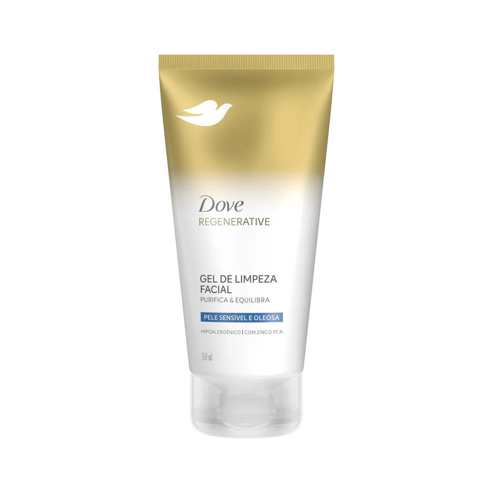 Gel de Limpeza Facial Dove Regenerative Purifica & Equilibra 150ml