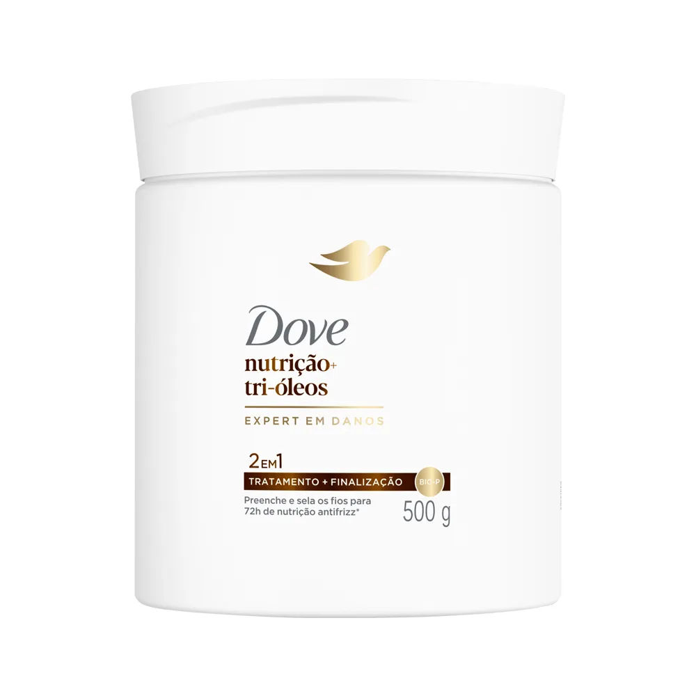 Dove Máscara Capilar 2 em 1 Nutrição Tri-Óleos 500g