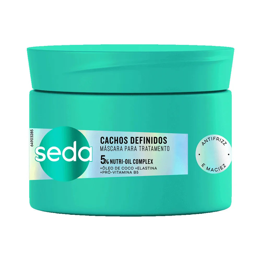 Máscara Capilar Seda Tratamento Cachos Definidos 300g