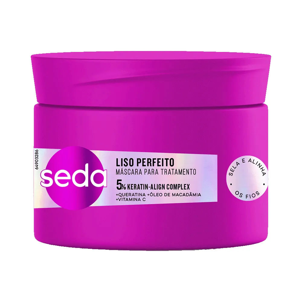 Máscara Capilar Seda Tratamento Liso Perfeito 300g