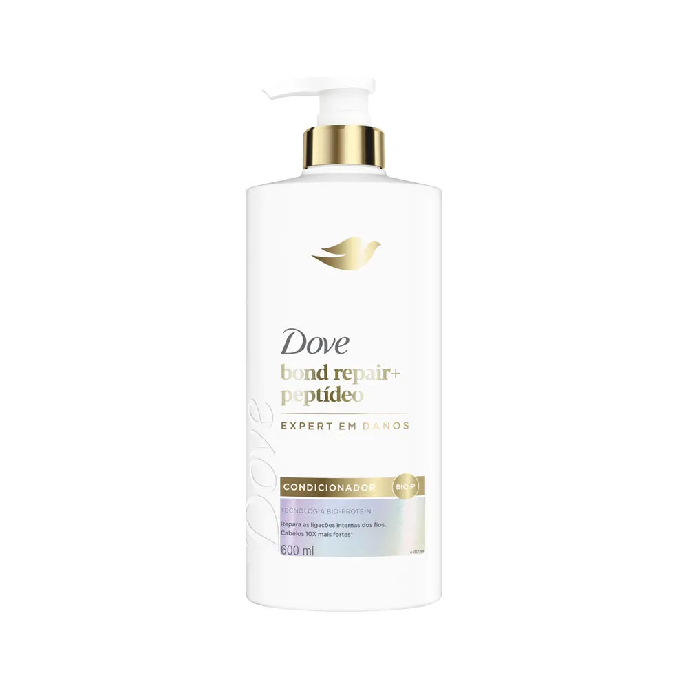 Condicionador Dove Bond Repair + Peptídeo Frasco 600ml