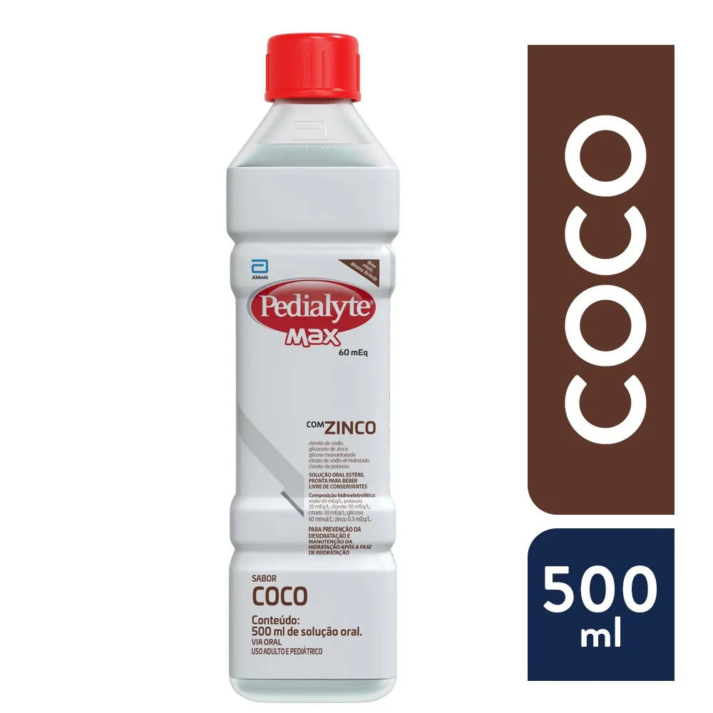 Pedialyte Max 500ml Solucao Oral