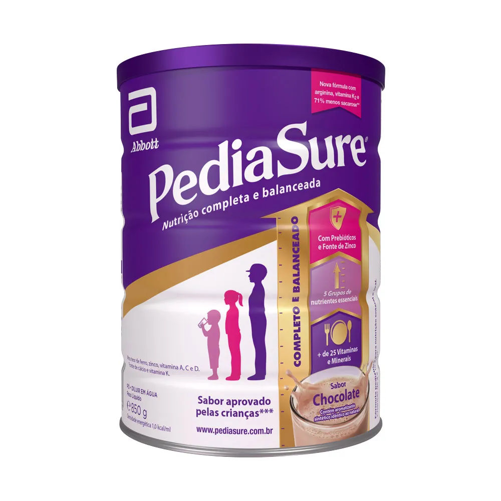Suplemento Alimentar PediaSure Chocolate 850g