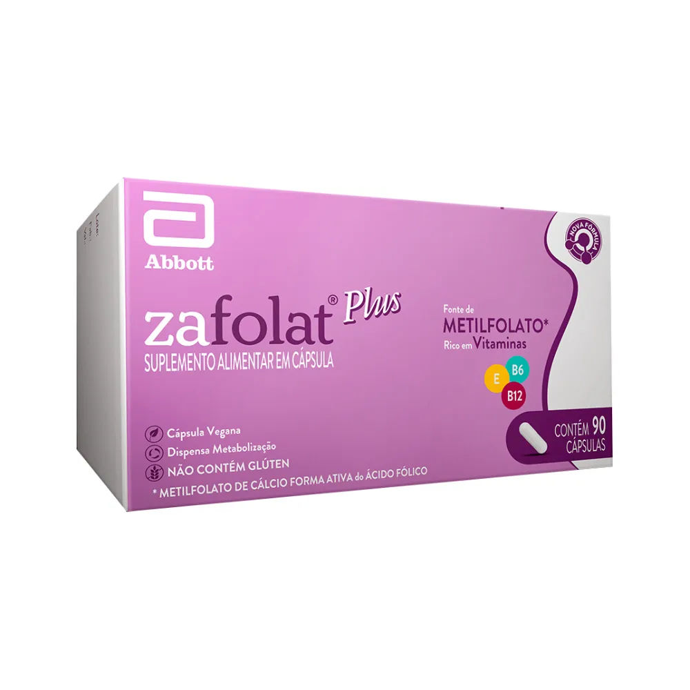 Zafolat Plus 90 Cápsulas Abbott
