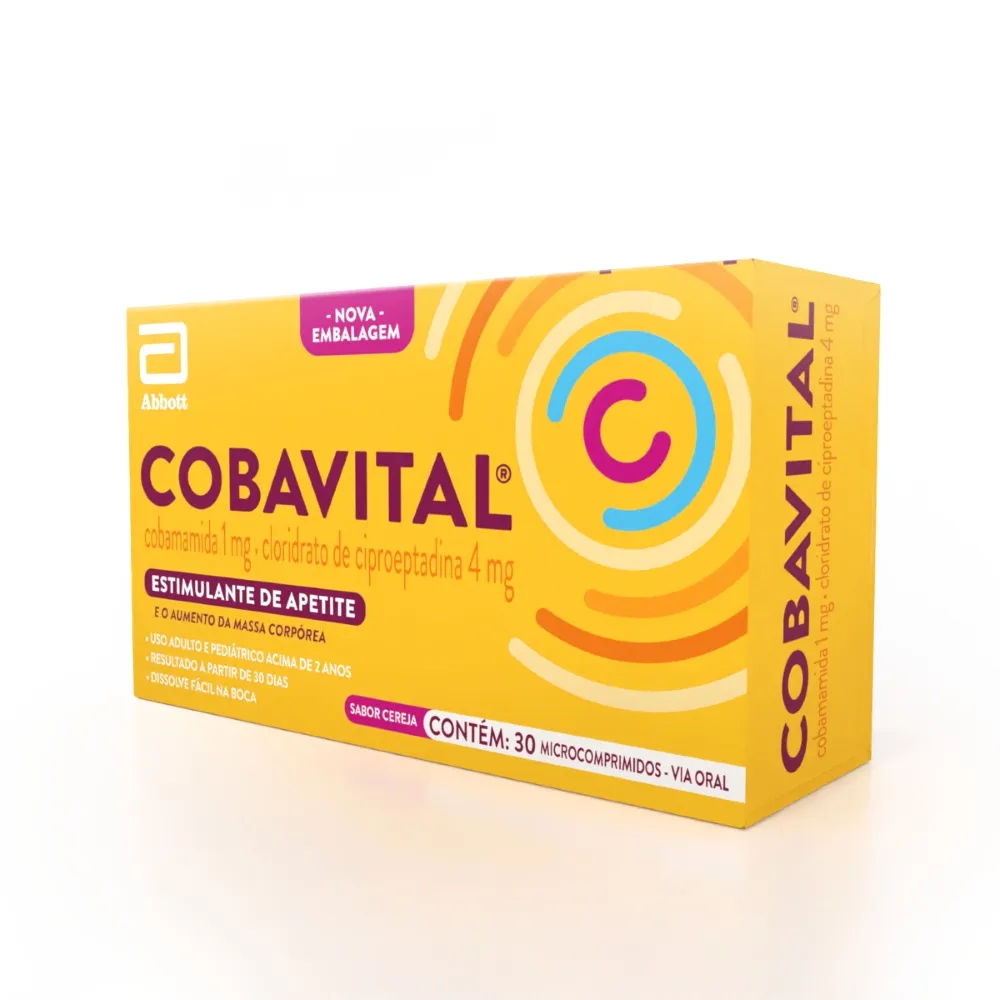 Cobavital 1mg/4mg Abbott 30 Microcomprimidos