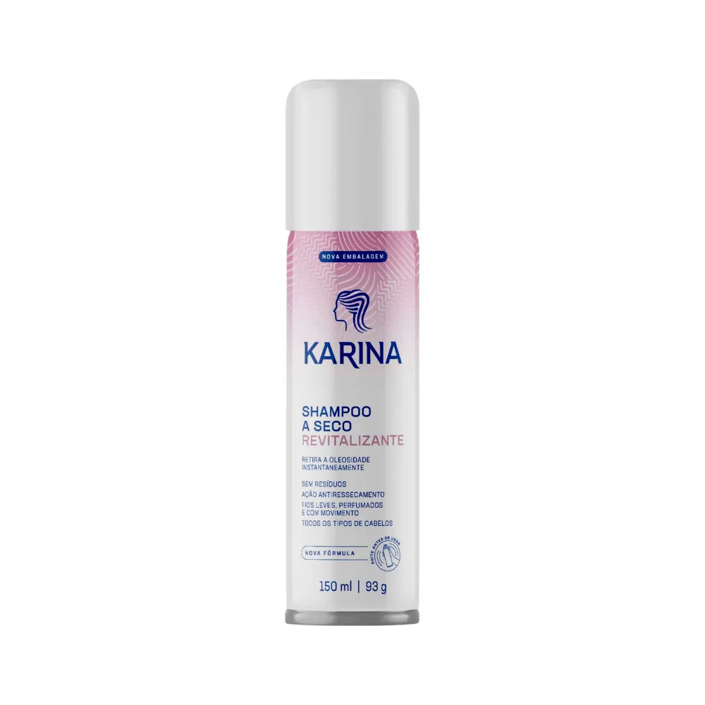 Shampoo Seco Karina Revitalizante 150ml