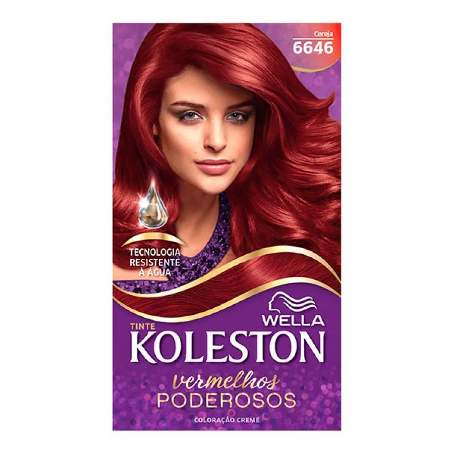 Tintura Koleston Vermelhos Poderosos 6646 Cereja