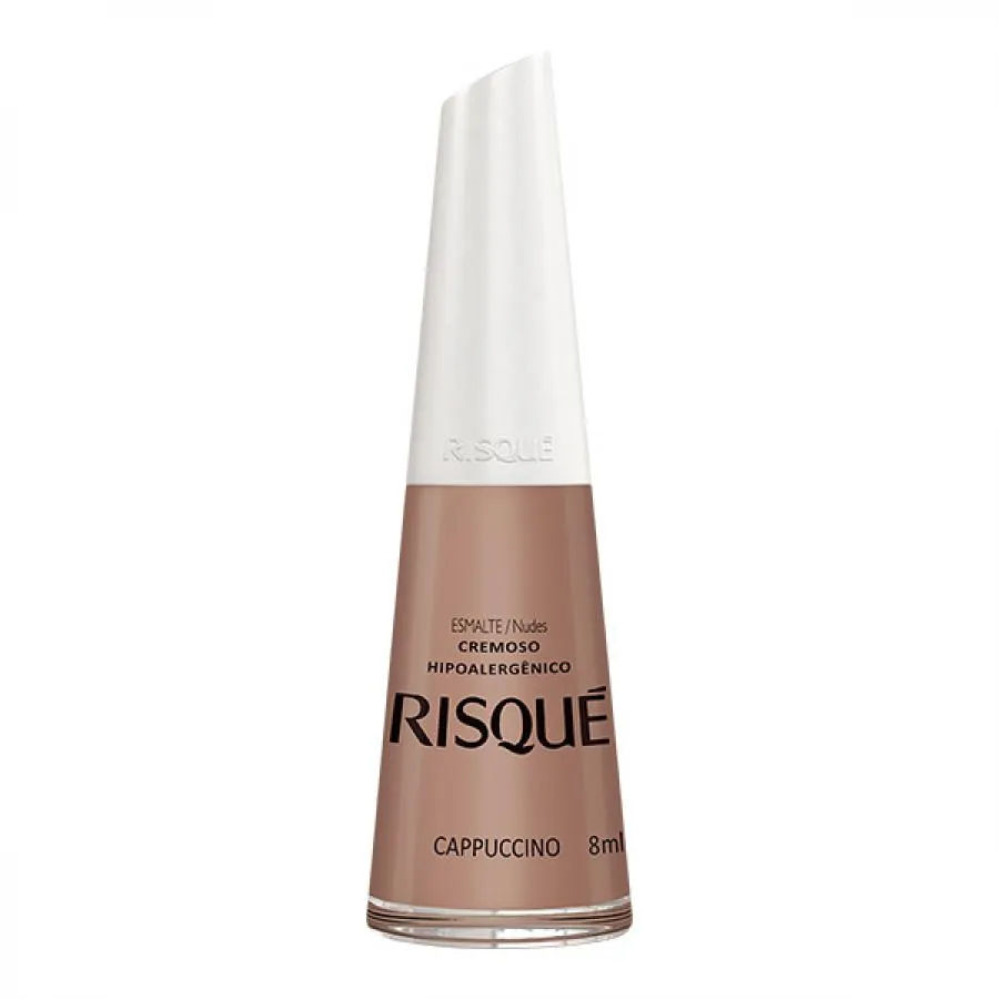 Esmalte Risqué Nudes Cremosos Cappuccino 8ml