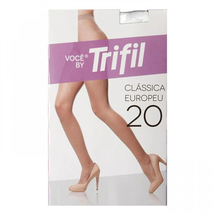 Meia Trifil Modelo Europeu Tamanho Unico - Branca