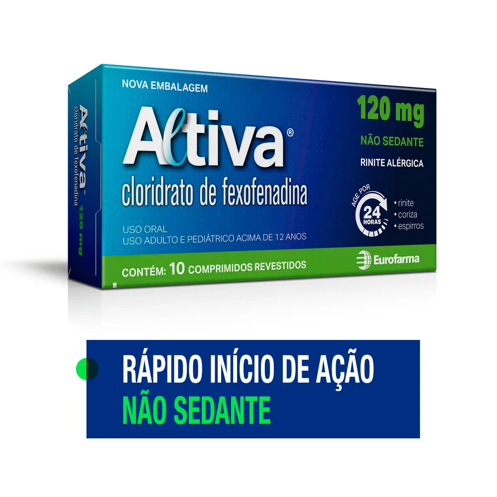 Altiva 120mg Com 10 Comprimidos