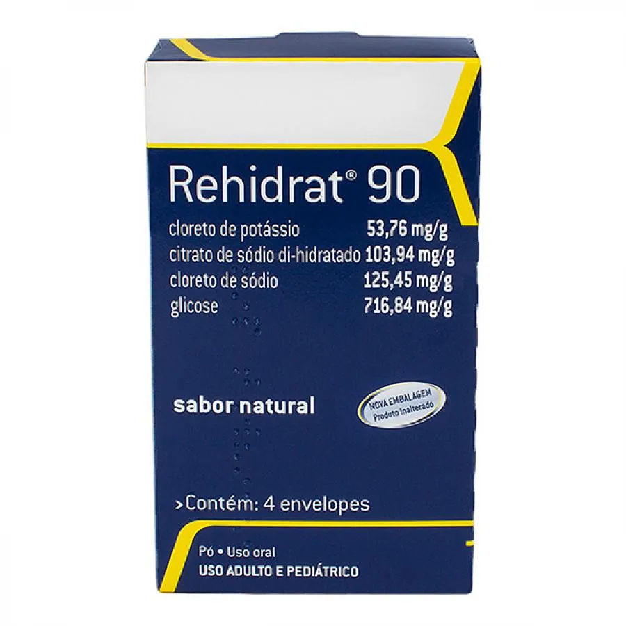 Rehidrat 90 4 Envelopes Supera