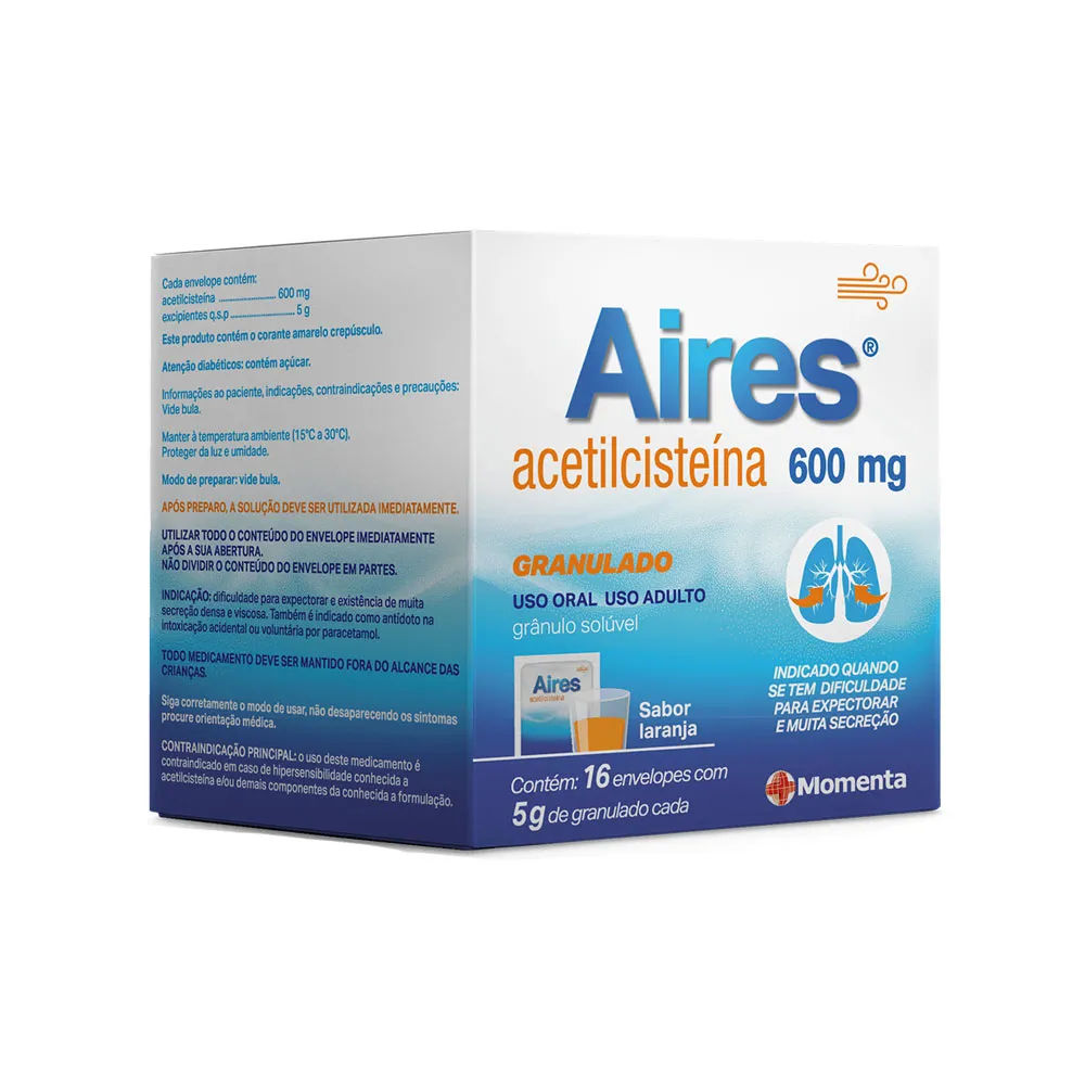 Aires 600mg 16 Envelopes Momenta