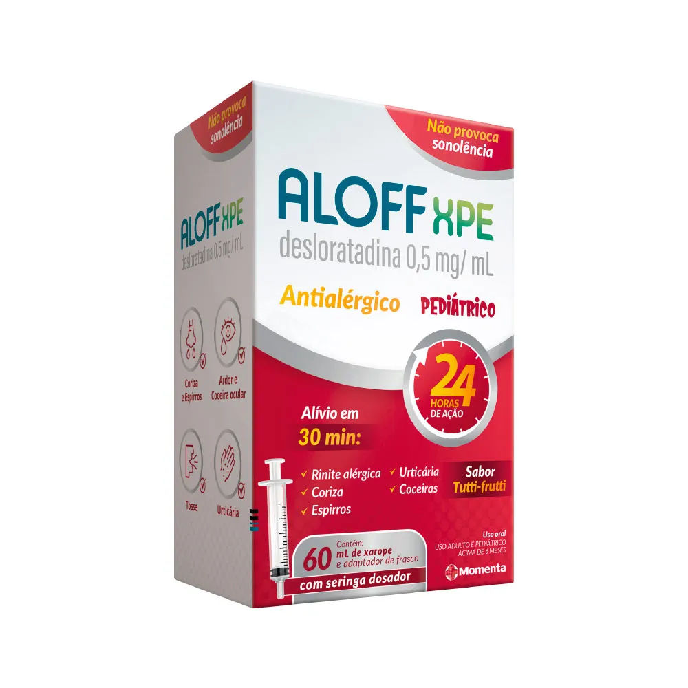 Aloff Xarope 0,5mg/ml 60ml Momenta