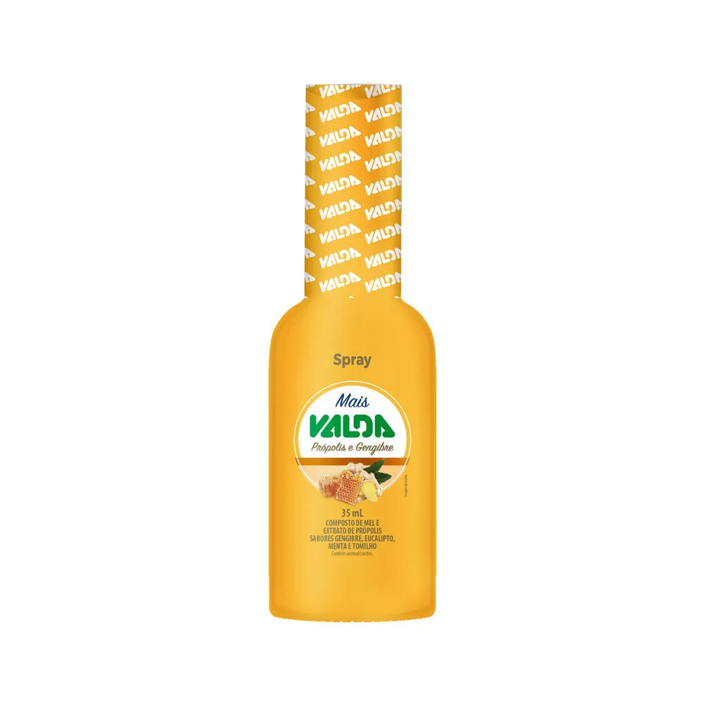 Valda Mais Spray Propolis E Gengibre 35ml