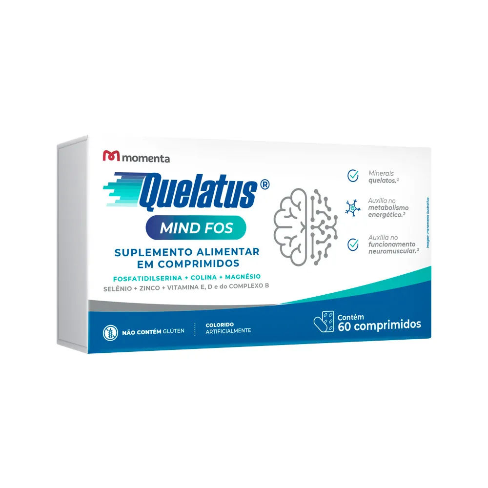 Quelatus Mind Fos 60 Cápsulas Momenta