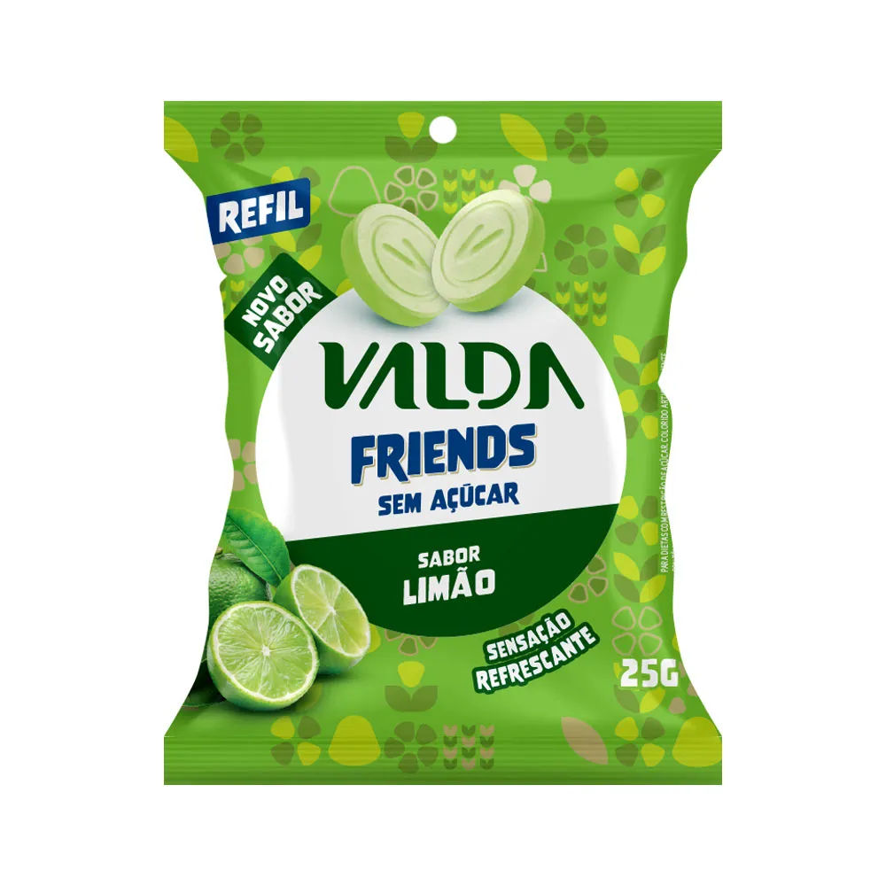 Valda Friends Pastilhas Limao 25gr