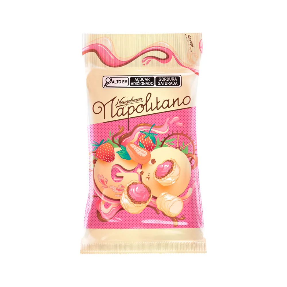 Confeito De Wafer Napolitano Neugebauer 40g