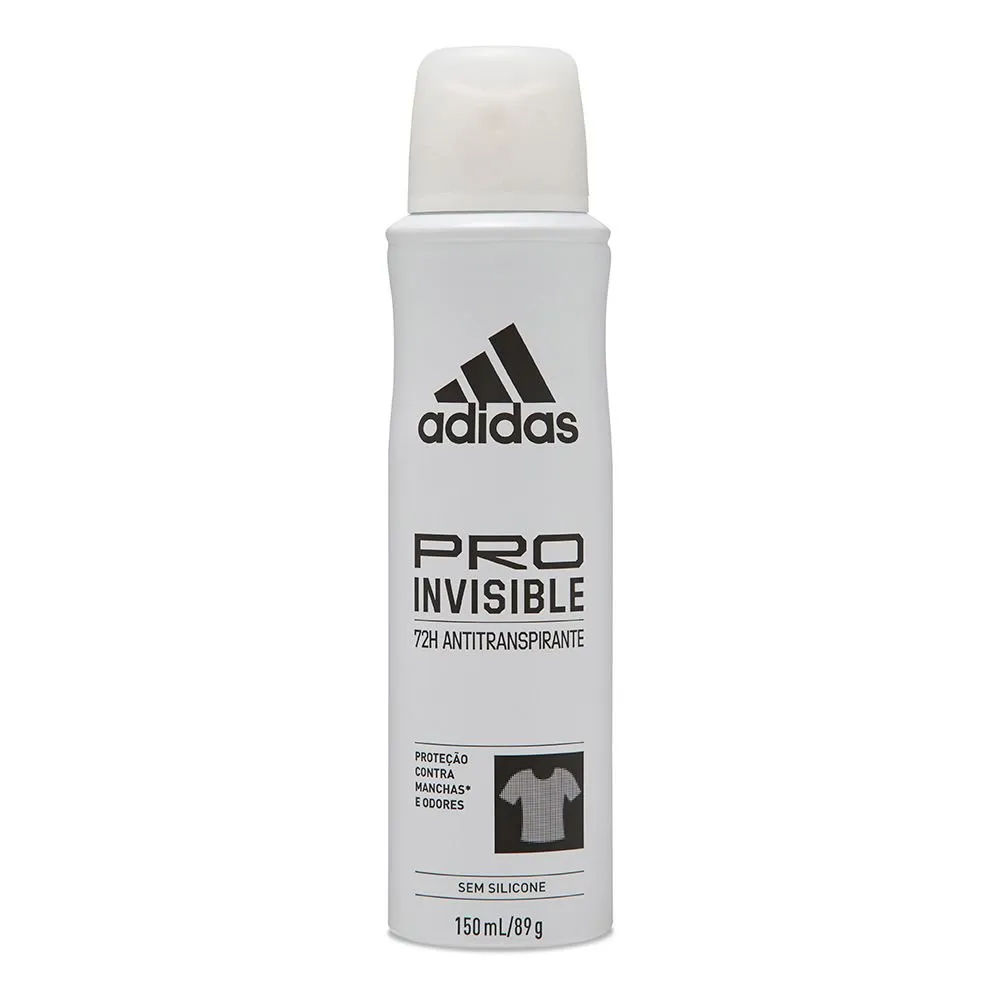 Desodorante Antitranspirante Aerossol Adidas Invisible Feminino 150ml