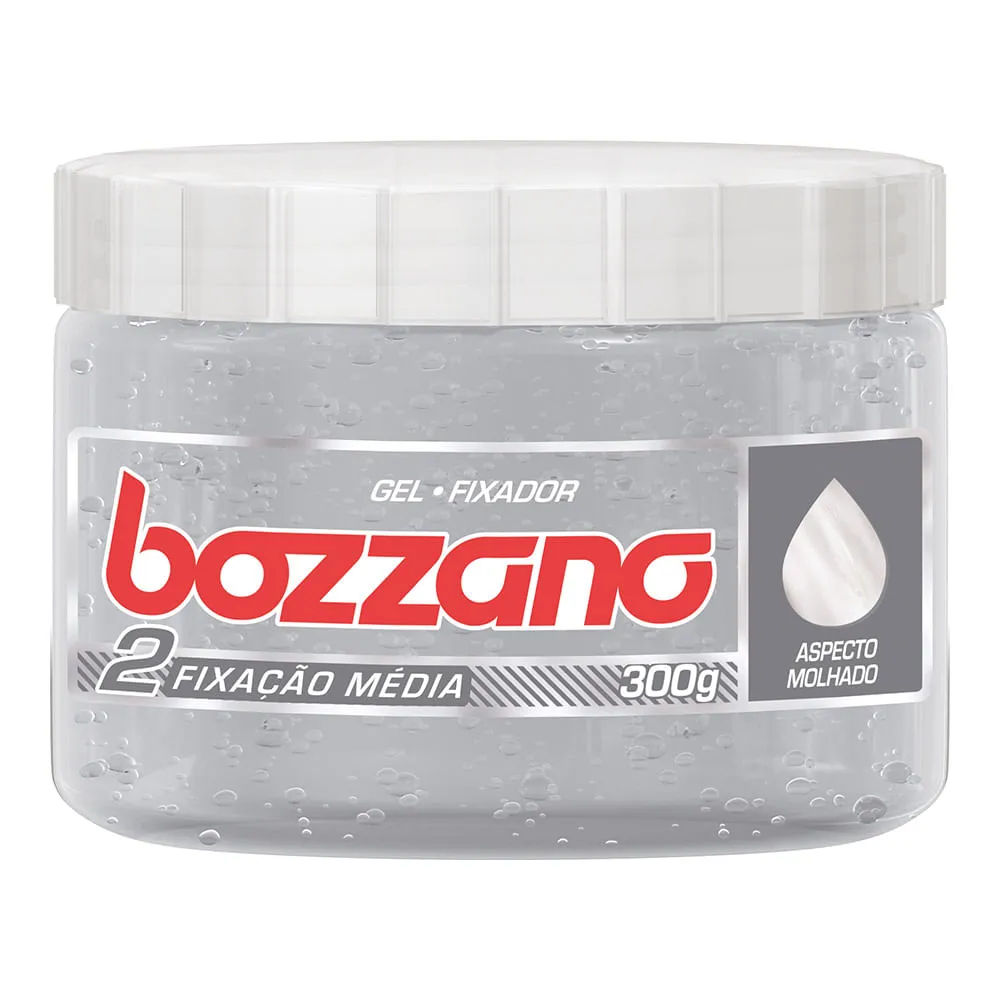 Gel Fixador Bozzano Aspecto Molhado 2 Media Fixacao 300g