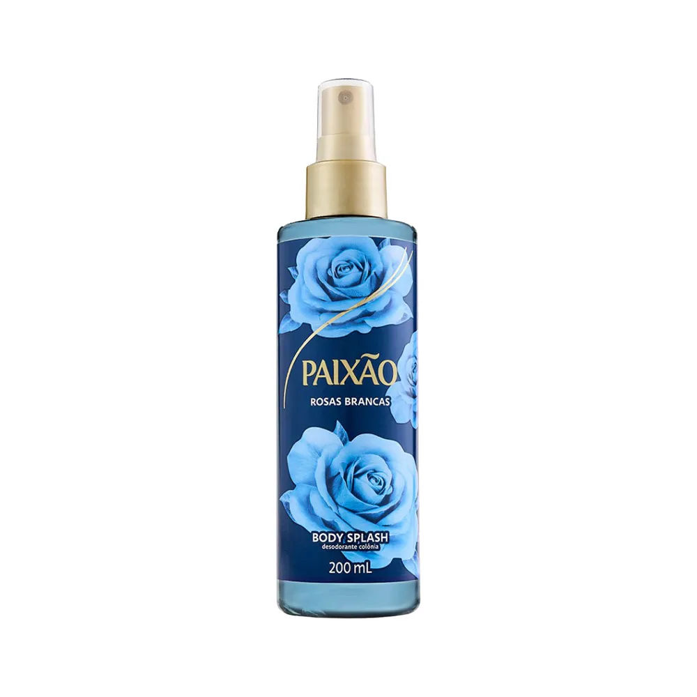 Body Splash Paixao Rosas Brancas 200ml