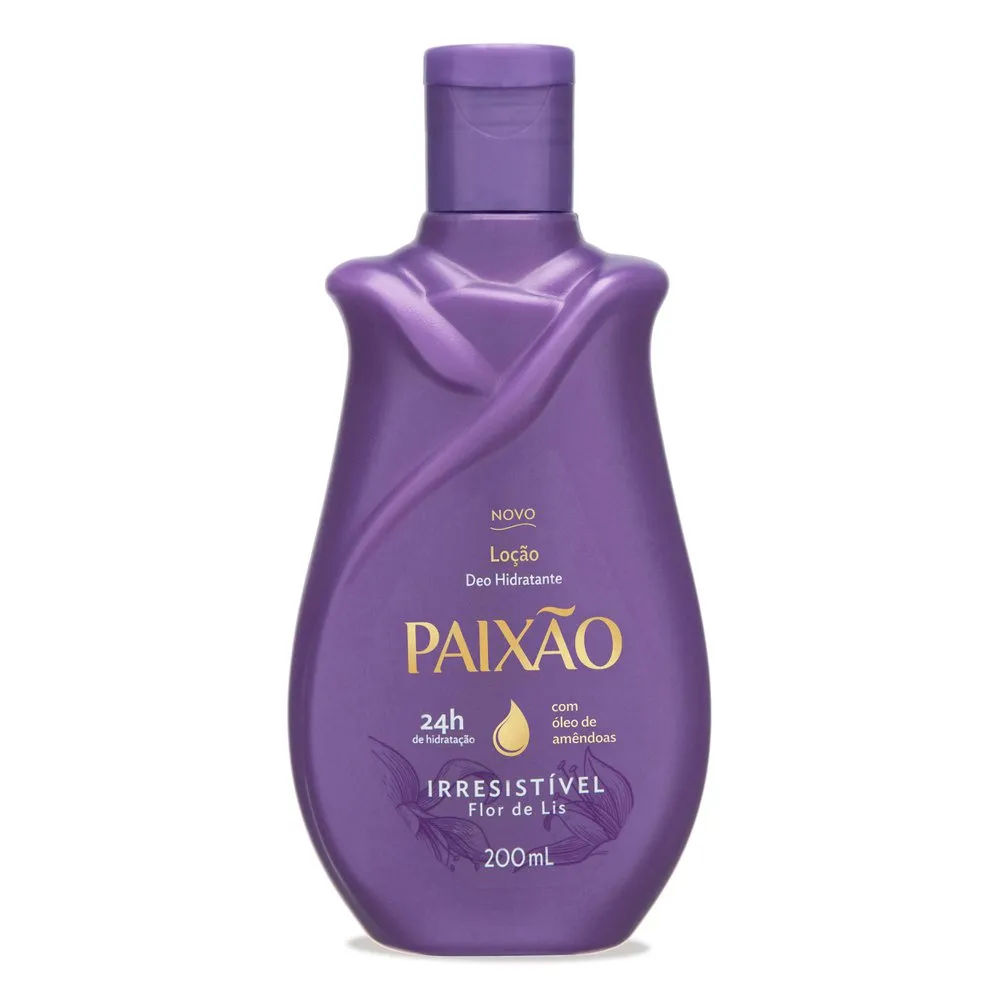 Loção Hidratante Paixão 200ml Irresistível