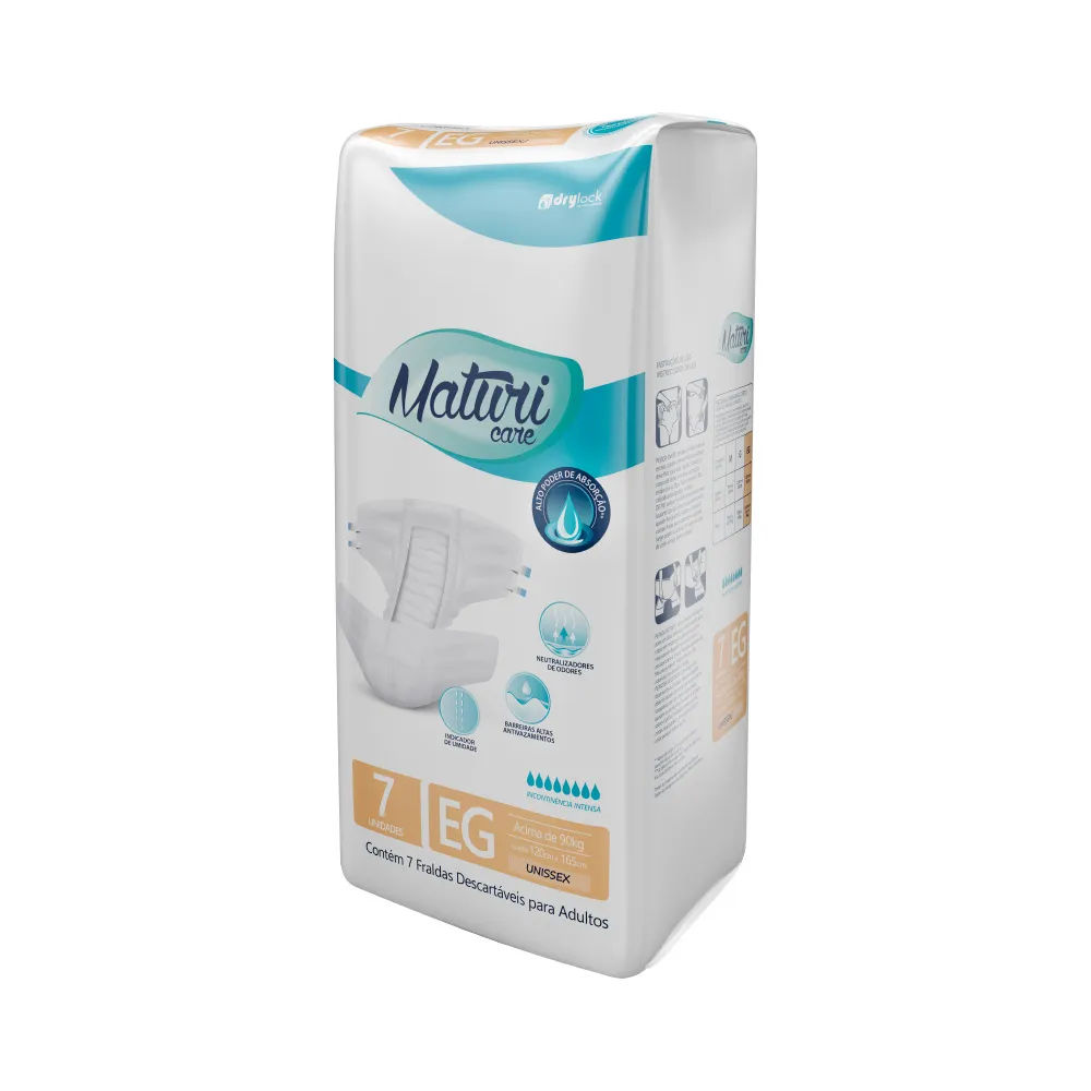 Fralda Maturi Care Regular EG 7 Unidades