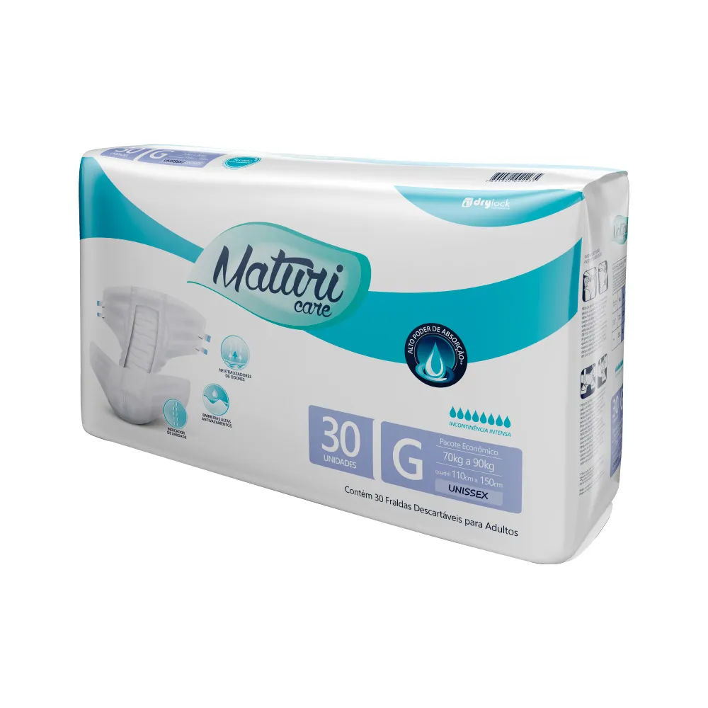 Fralda Maturi Care Confort G 30 Unidades