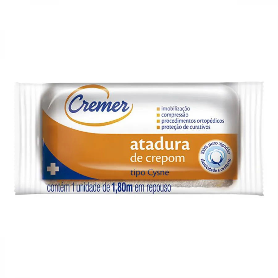 Atadura Sanfarma Crepe 12cm x 1,80m