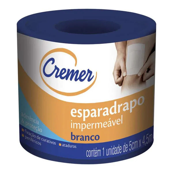 Esparadrapo Cremer 5cmx4,5m Branco