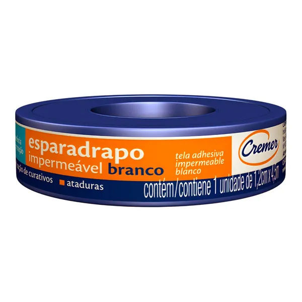 Esparadrapo Cremer 1,2cmx4,5m Branco