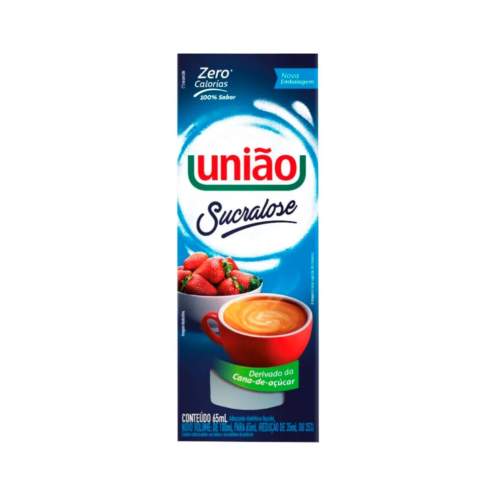 Adocante Uniao 65ml Sucralose
