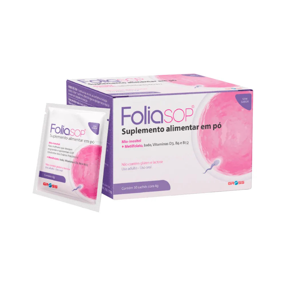 FoliaSop Pó 30 Sachês Gross
