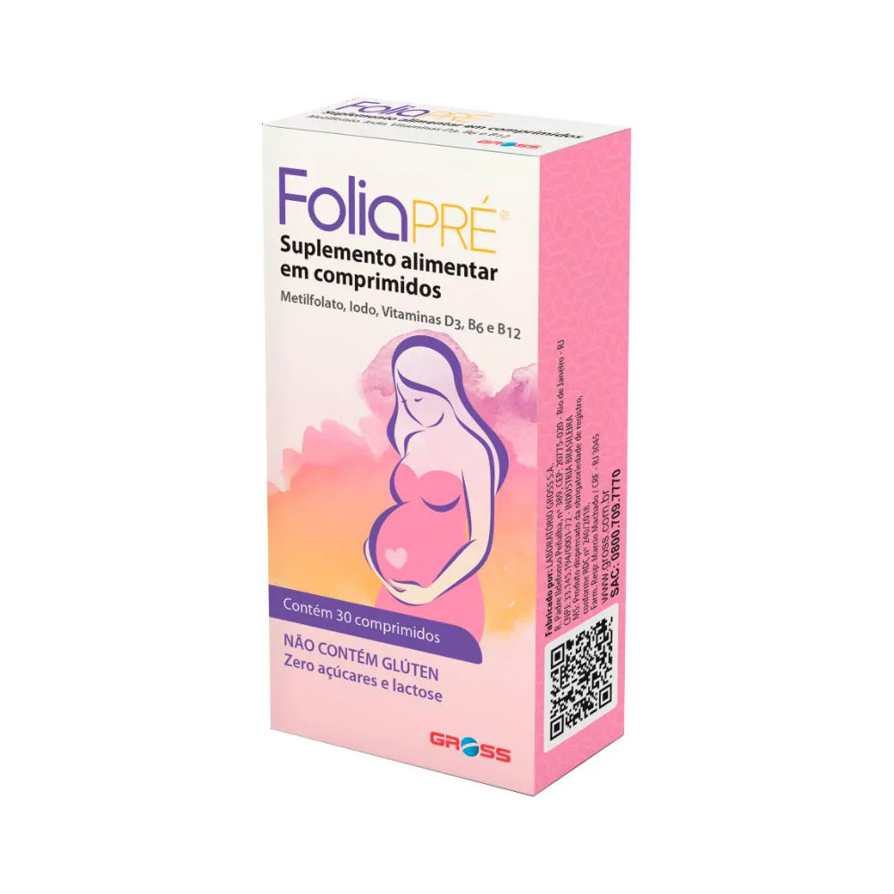 Foliapre 30 Comprimidos Gross