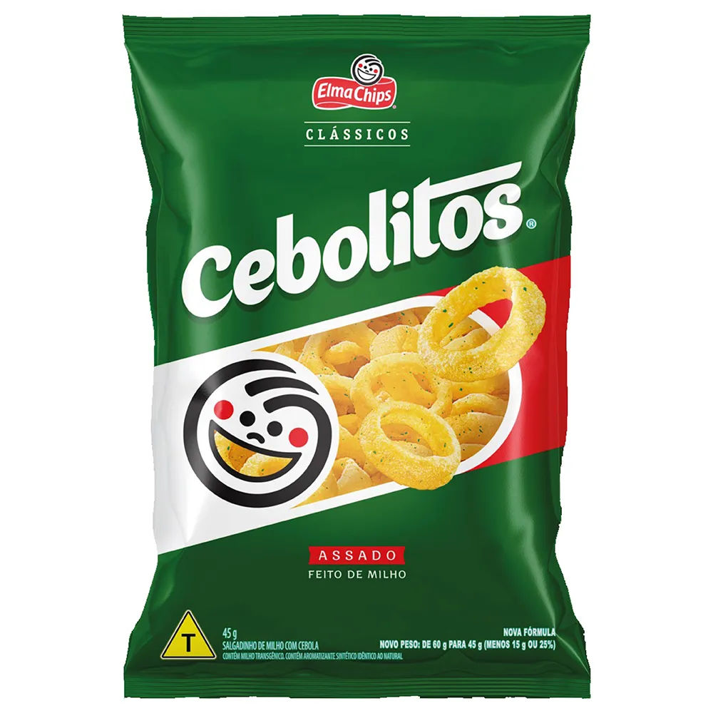 Salgadinho Elma Chips Cebolitos 45g