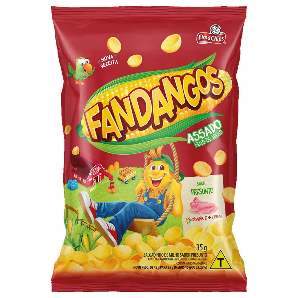 Salgadinho Elma Chips Fandangos Presunto 35g