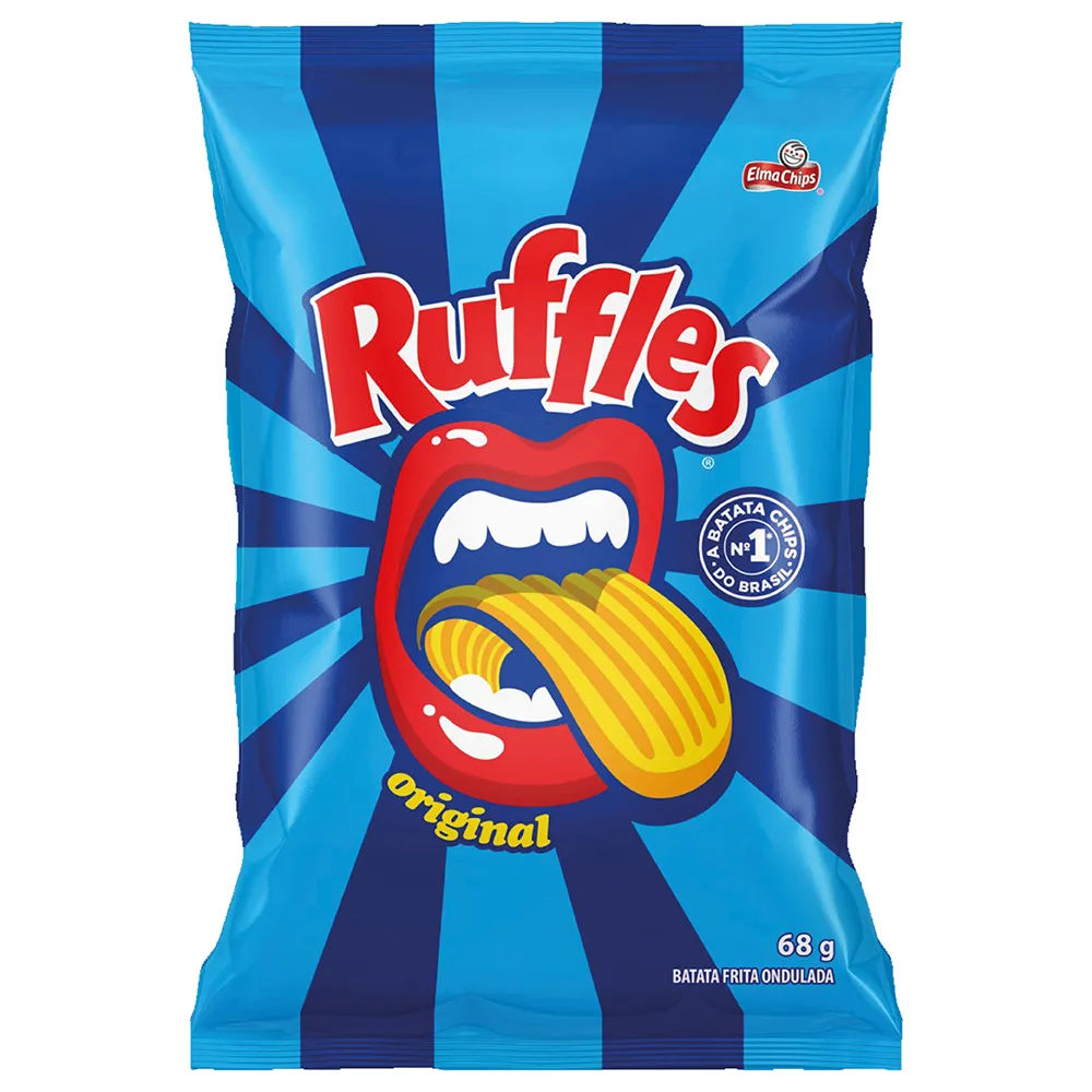 Salgadinho Elma Chips Ruffles Sal 68g