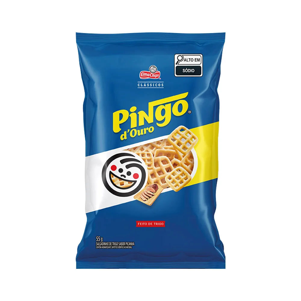 Salgadinho Elma Chips Pingo D’Ouro Picanha 55g