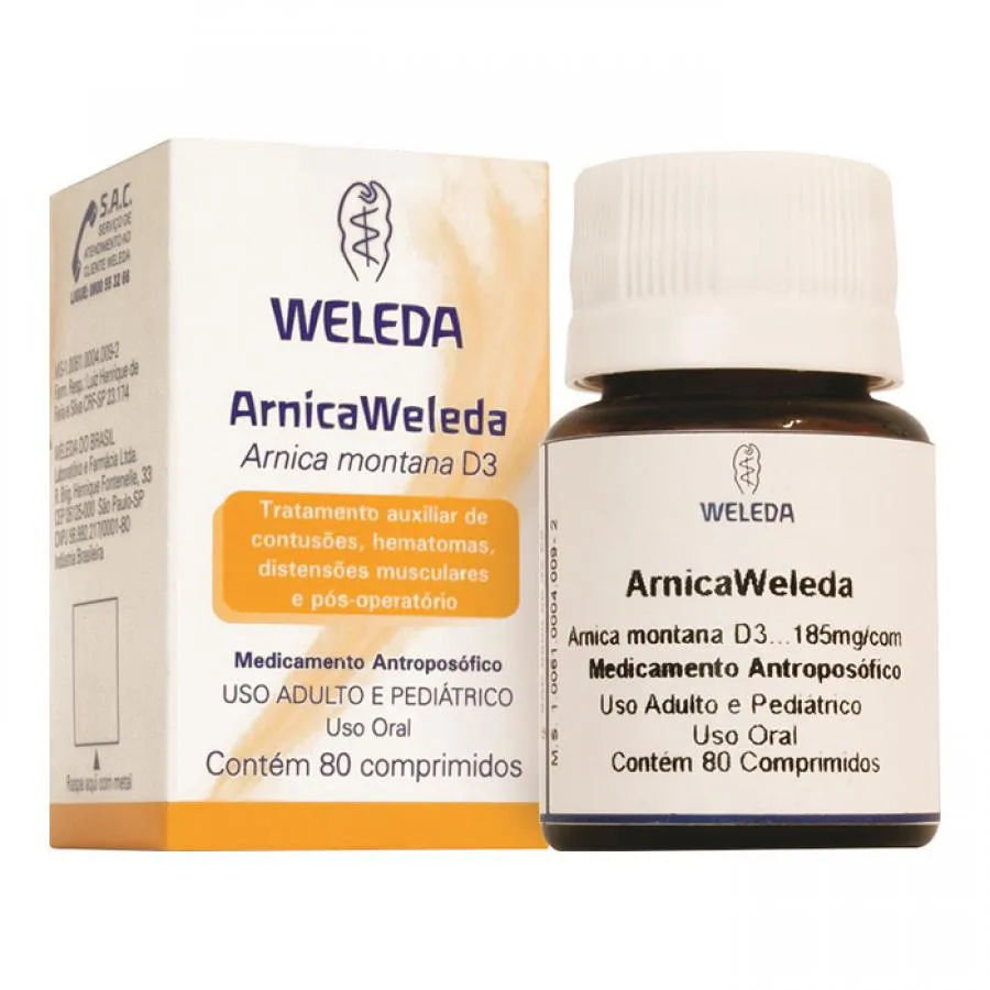 Arnica D3 80 Comprimidos Weleda