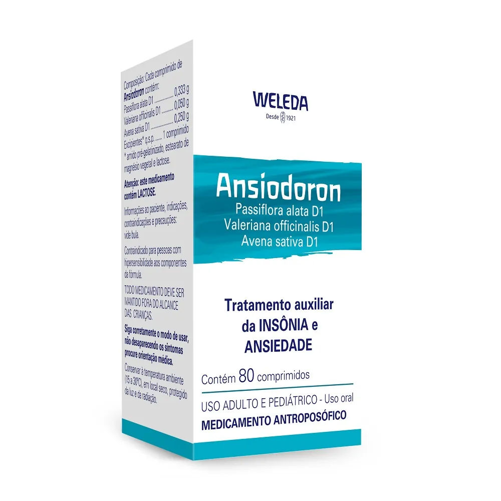 Ansiodoron 80 Comprimidos Weleda
