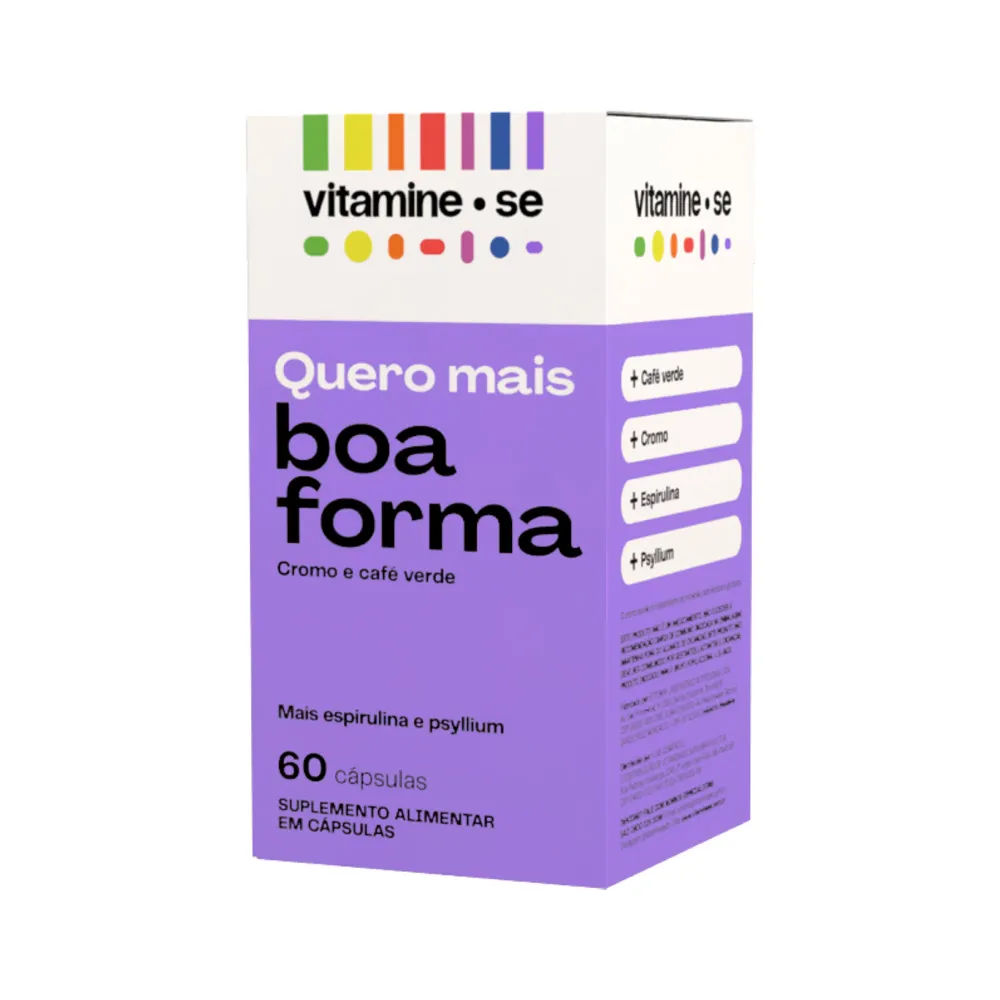 Vitamine-se Quero Mais Boa Forma Com 60 Capsulas