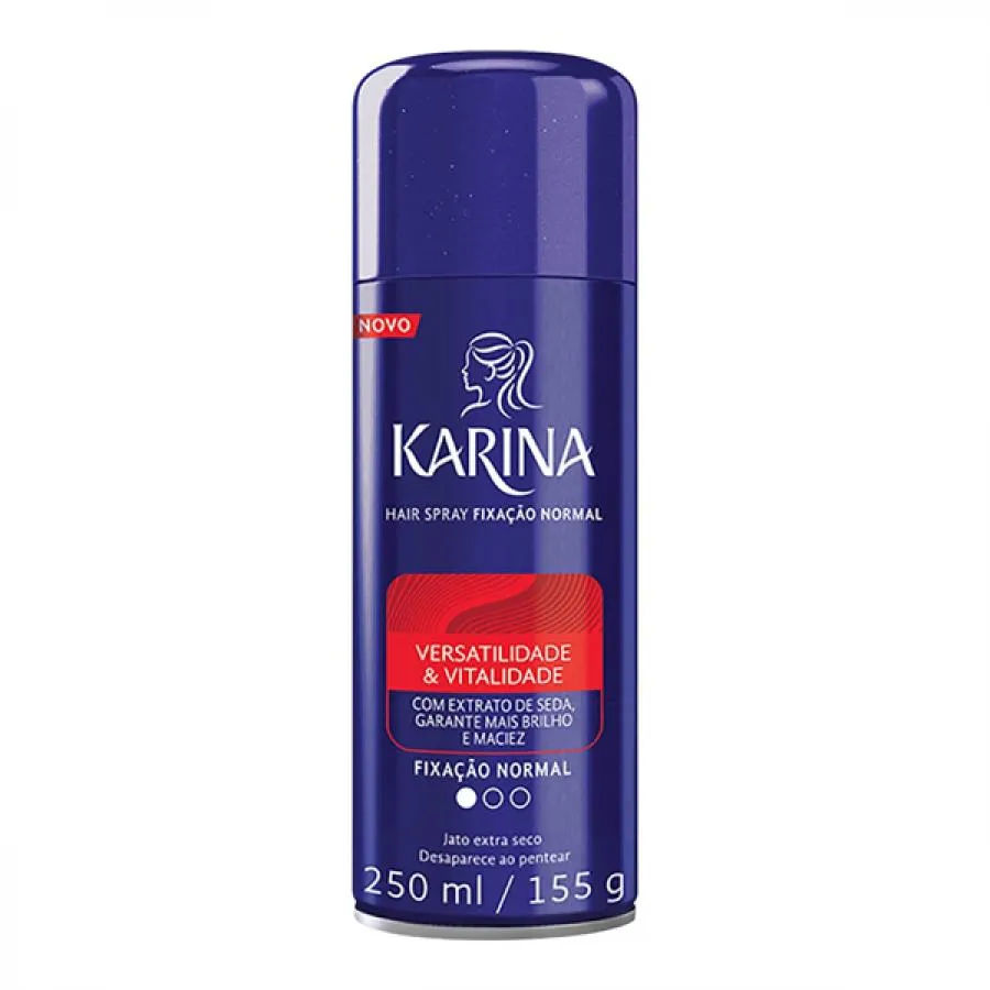 Spray Fixador Capilar Karina Normal 250ml