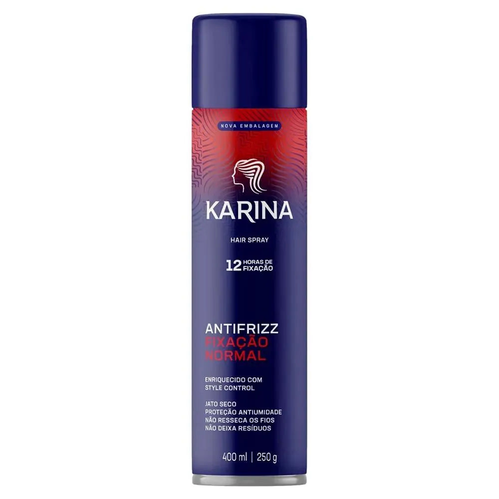 Spray Fixador Capilar Karina Fixação Normal 400ml