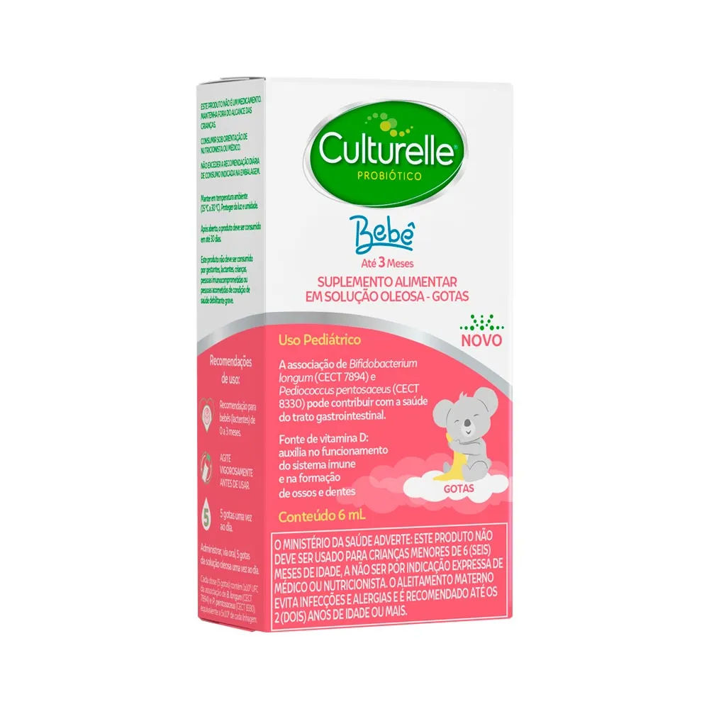 Probiótico Culturelle Bebê Gotas 6ml