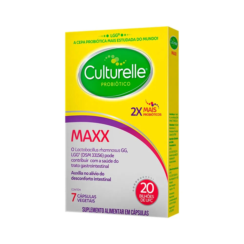 Probiótico Culturelle Maxx 7 cápsulas