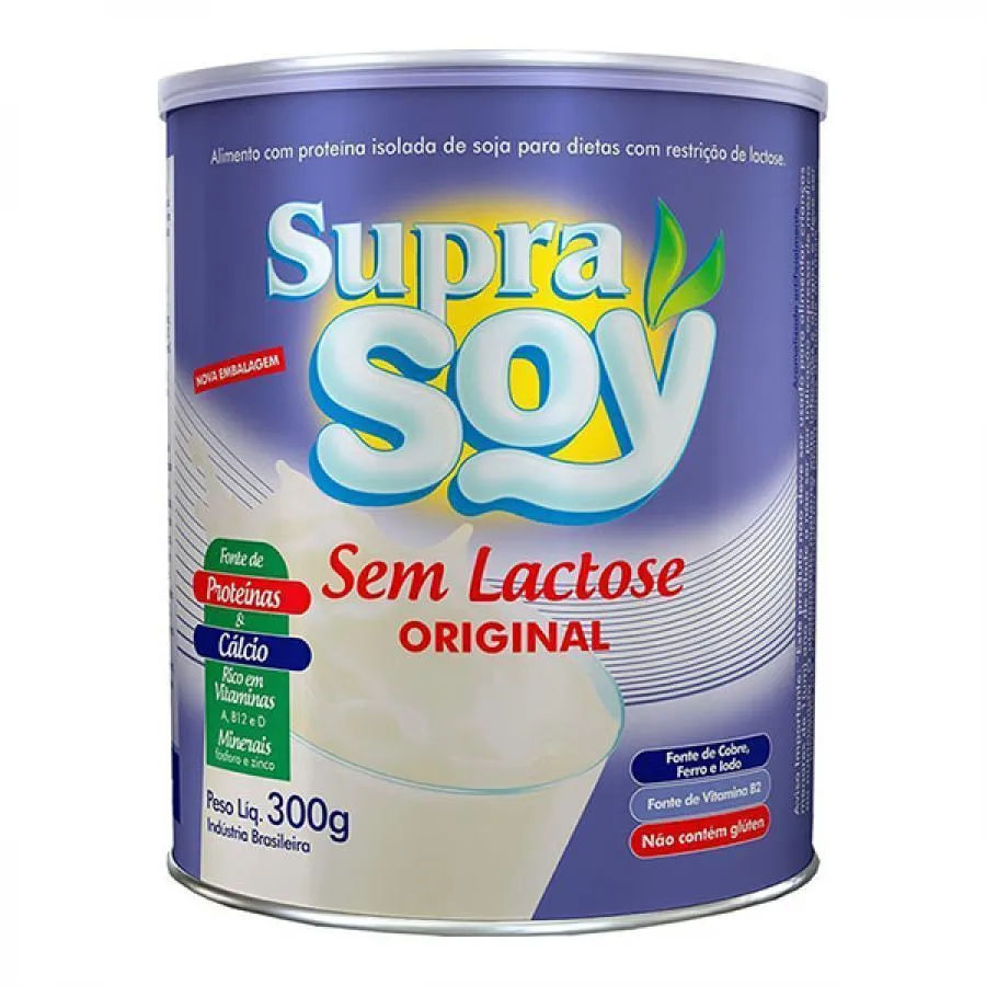 Leite Supra Soy Sem Lactose 300g