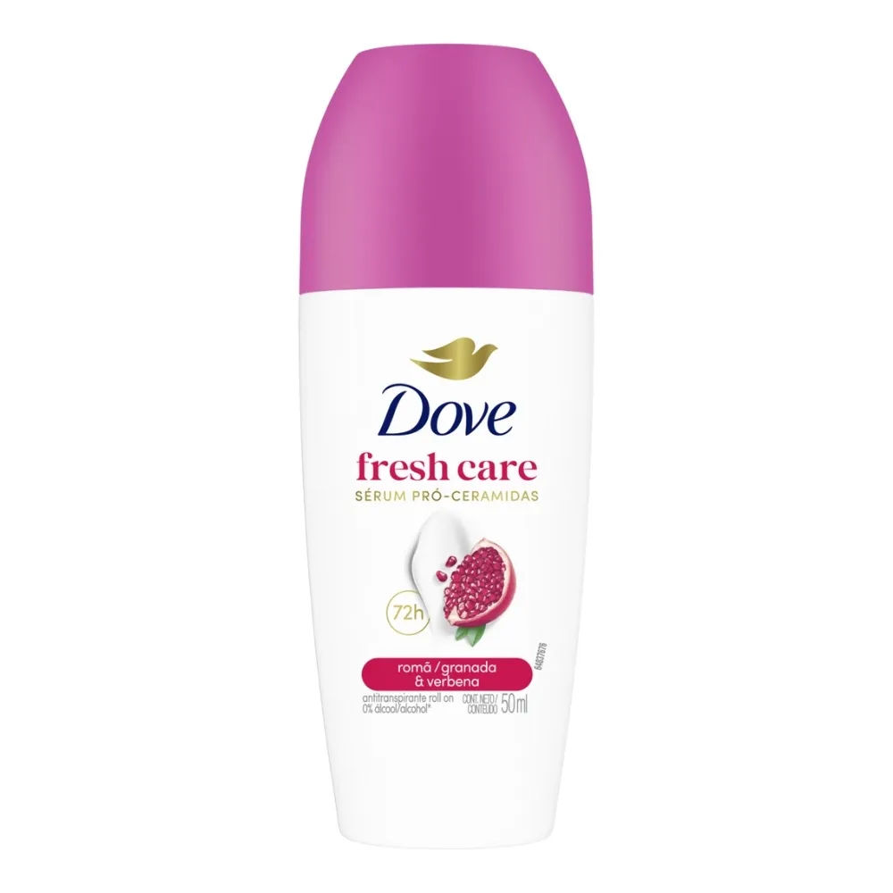 Desodorante Antitranspirante Roll-on Dove Romã & Verbena 50ml