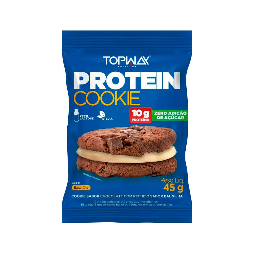 Protein Cookies Topway 45gr Baunilha
