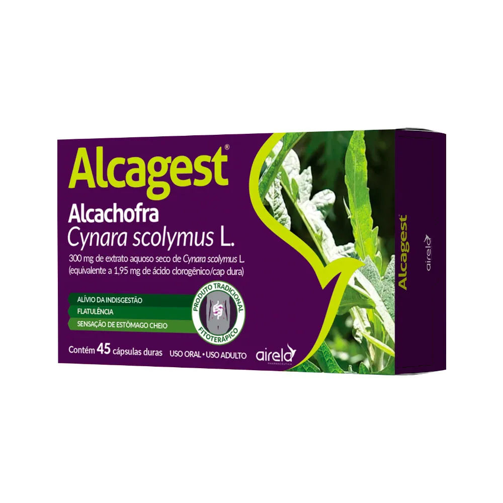 Alcagest Com 45 Capsulas 300mg